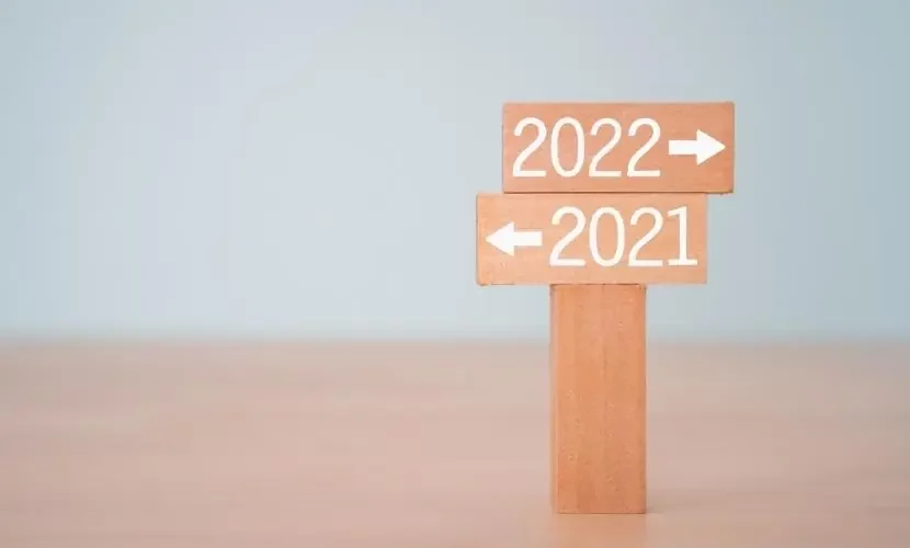 2021年と2022年の年越し