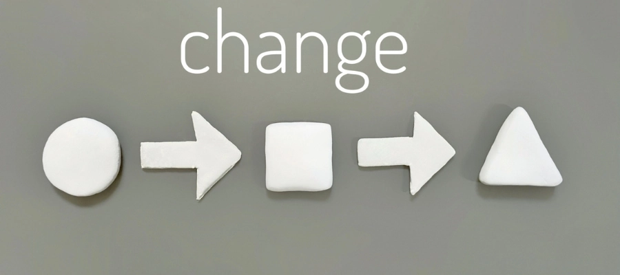 チェンジ、変化のイメージ